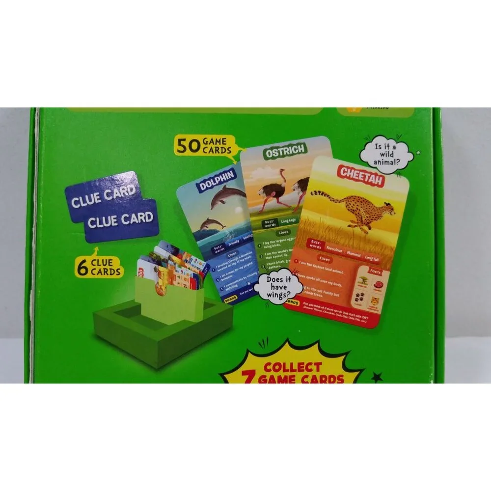 Guess In 10 Animal Planet Complete Set Guessing Game Skillmatics Family Time